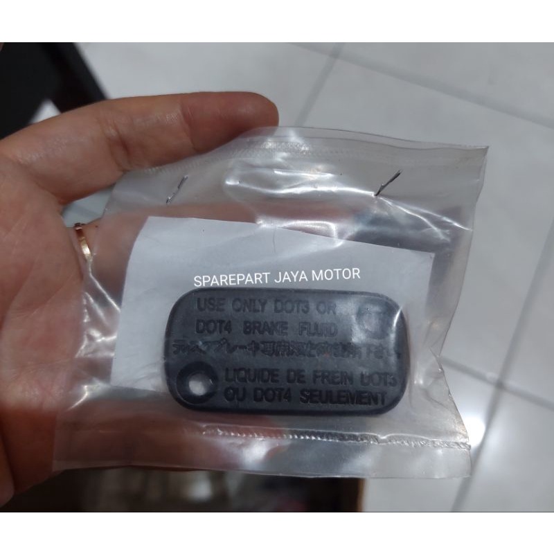 TUTUP MINYAK REM + KARET - SUPRA FIT NEW/ KPH/ BEAT