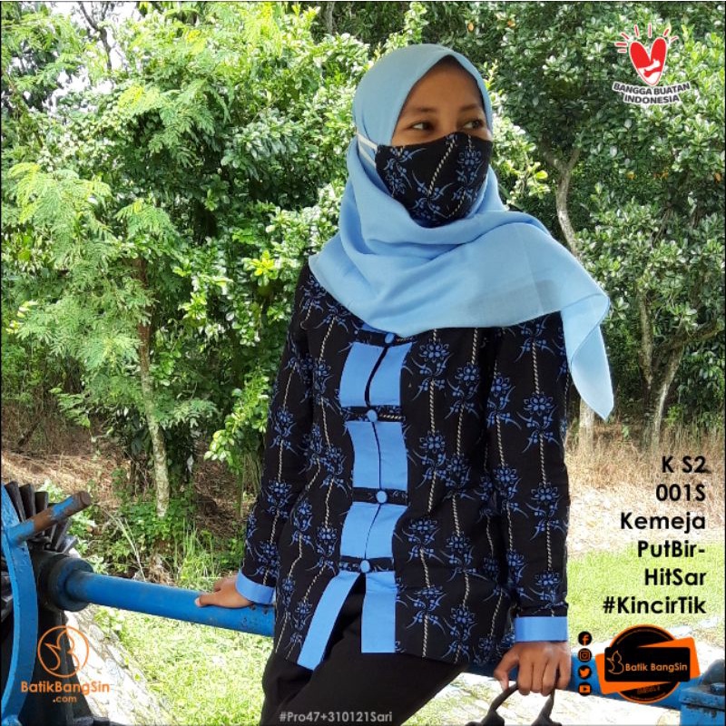 Kemeja KincirTik Batik BangSin
