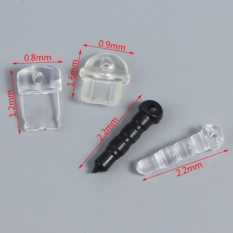 Plug Pelindung Port Charger / Earphone 3.5mm Universal Transparan Anti Debu DIY