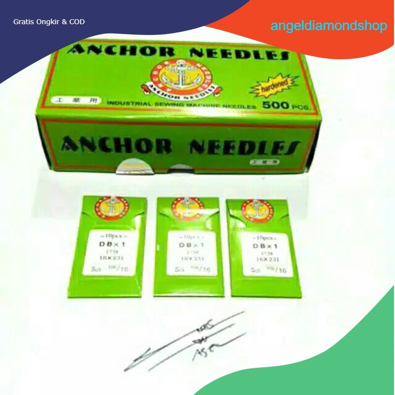 COD JARUM MESIN JAHIT Listrik - Jarum DB (typical / siruba / brother / juki / singer)