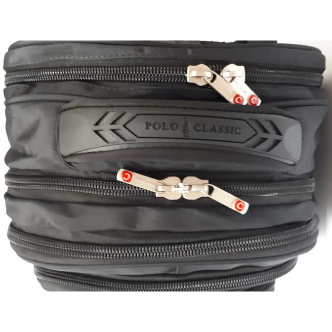 Discount RANSEL POLO CLASSIC 1903 TAS RANSEL PRIA TAS LAPTOP POLO CLASSIC - Hitam Paling Baru