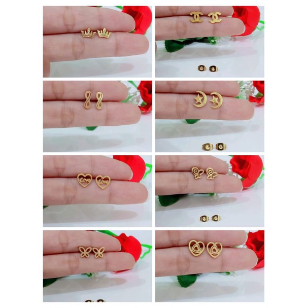 Anting titanium tusuk Dewasa xuping