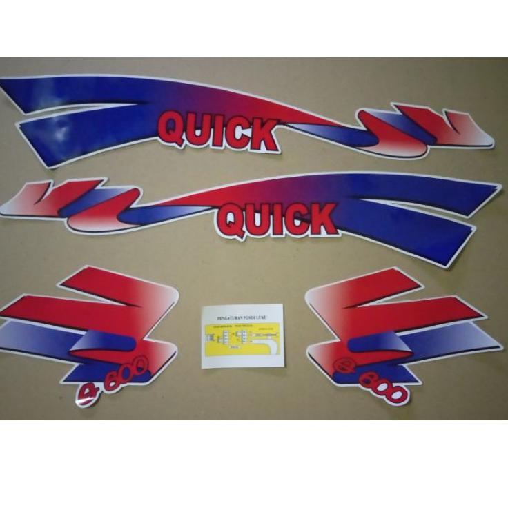 

Kejutan Untung stiker quick g600 traktor