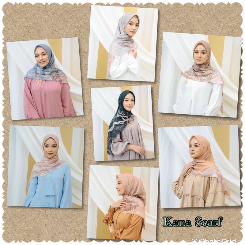WK - Kana Scarf Series