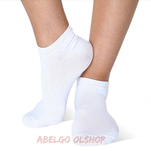 kaos kaki semata kaki putih polos/kaos kaki pendek/kaos kaki pria/wanita