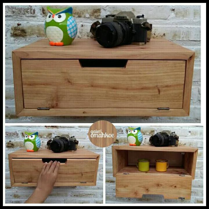  RAK  LACI KAYU  JATI BELANDA Shopee  Indonesia