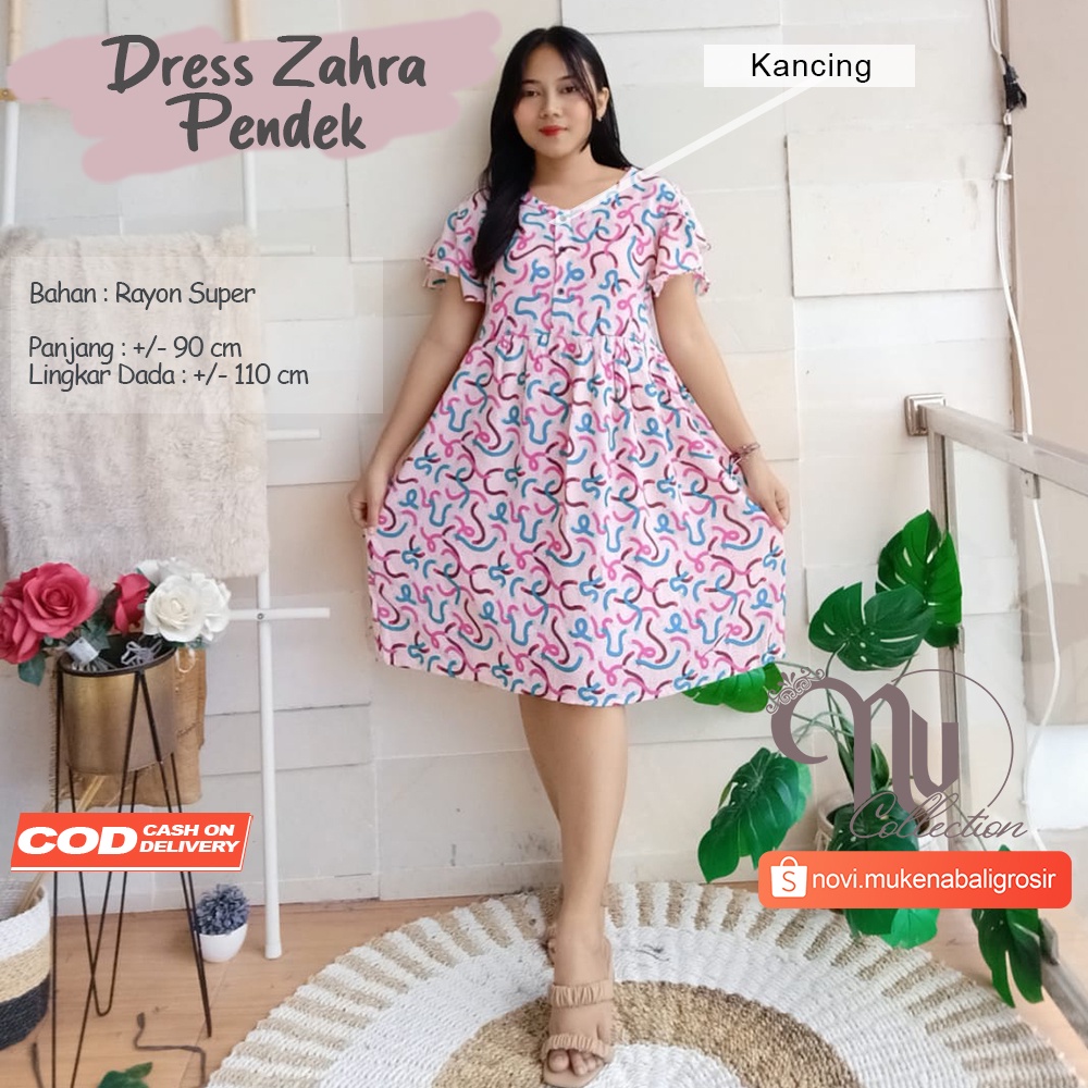 Dress Zahra Pendek