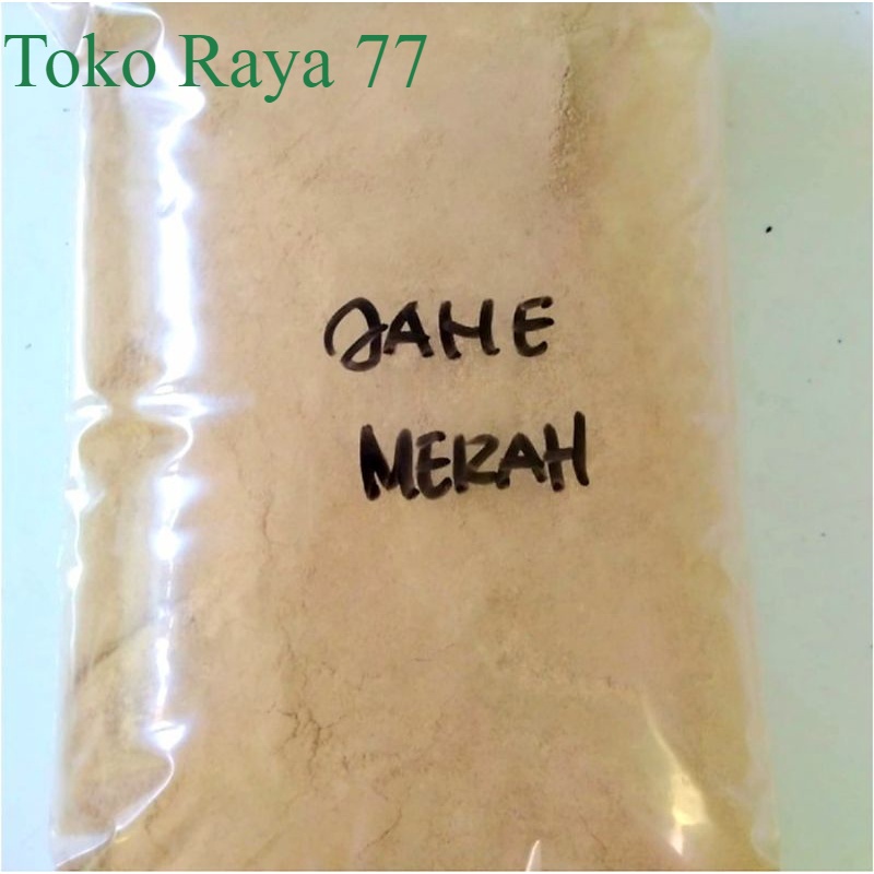 

Bubuk Jahe Merah 500gr Asli dan Murni Tanpa Campuran