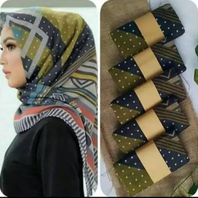 Kerudung deenay preloved kw