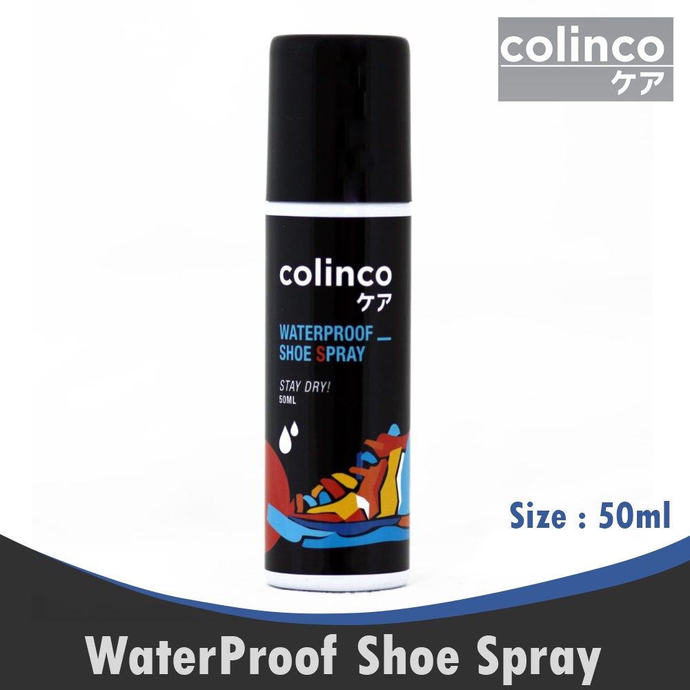 Ktmstore WATERPROOF SHOE SPRAY Anti Air Sepatu Kulit Sneaker Kanvas Colinco 002