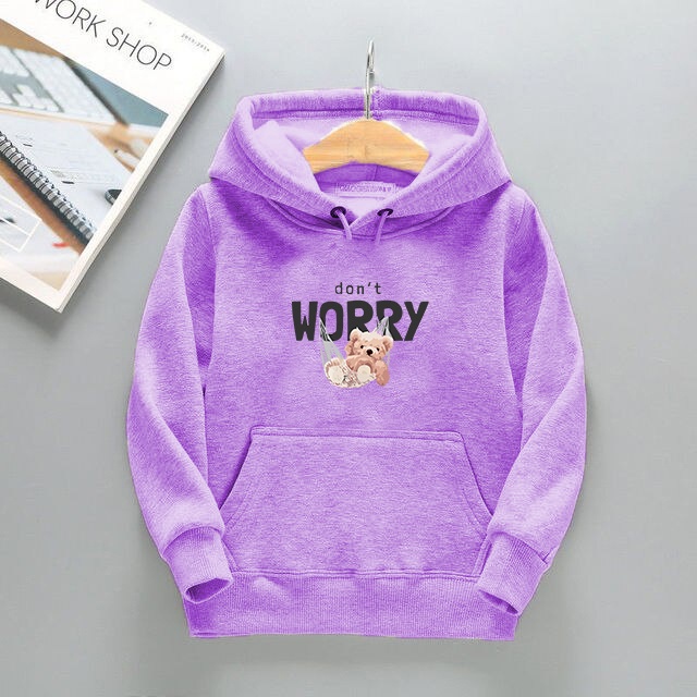 Hoodie Anak Dont Wory Hoodie anak Unisex M-XL