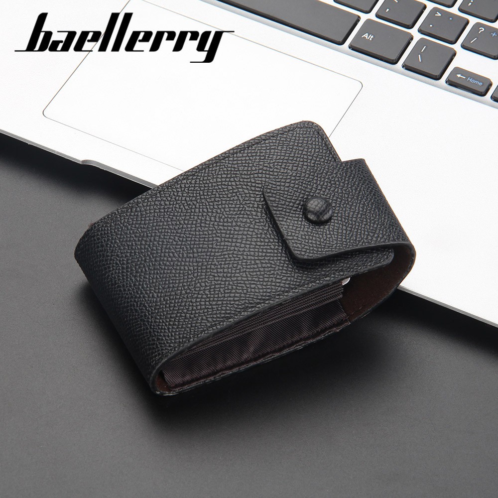 BAELLERRY K0563 Dompet Kartu Pria Bahan Kulit PU Leather Premium WATCHKITE WKOS