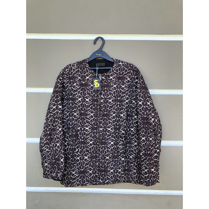 Preloved Jaket Zara Leopard Original