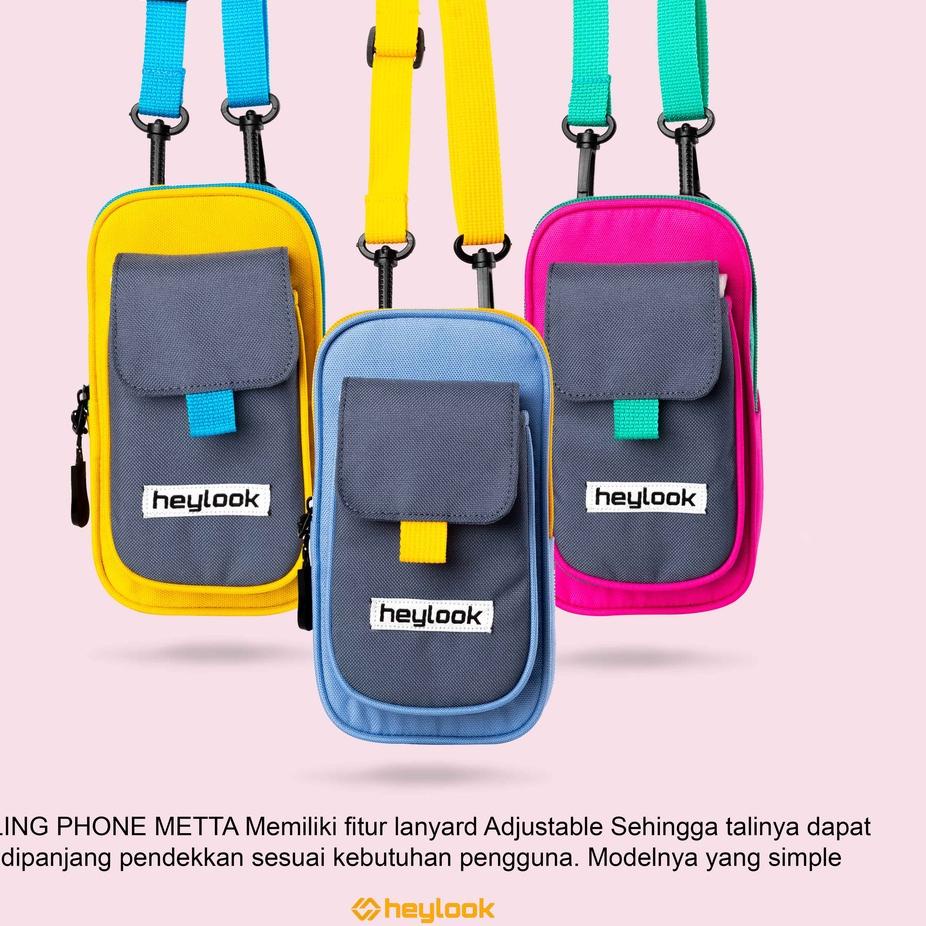 CODEm3M7y--Tas Leher Pria Wanita Tas HP Dompet HP Kartu Uang Gantung Leher Hanging Wallet Multifungs