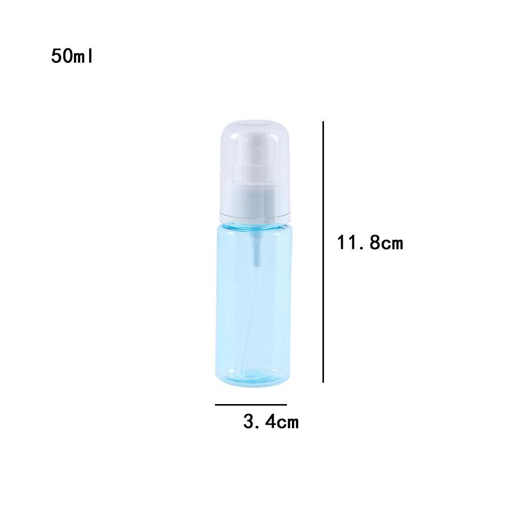 Agustinina Botol Spray Travel 50ML Botol Sample Sabun Tangan Liquid Dispenser Pelembab Botol Kosong Isi Ulang