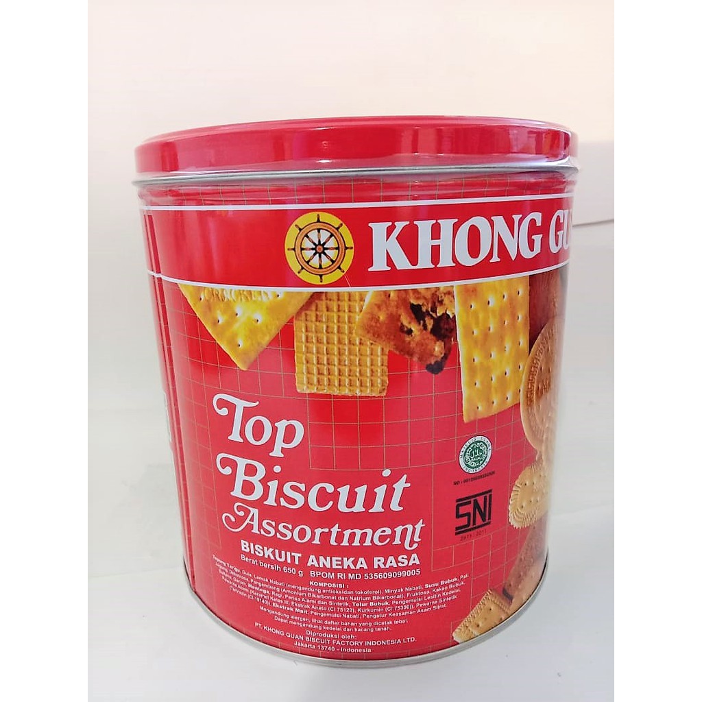 

KHONG GUAN BISCUIT ASSORTMENT / BISKUIT ANEKA RASA / BISKUIT KALENG KONG GUAN
