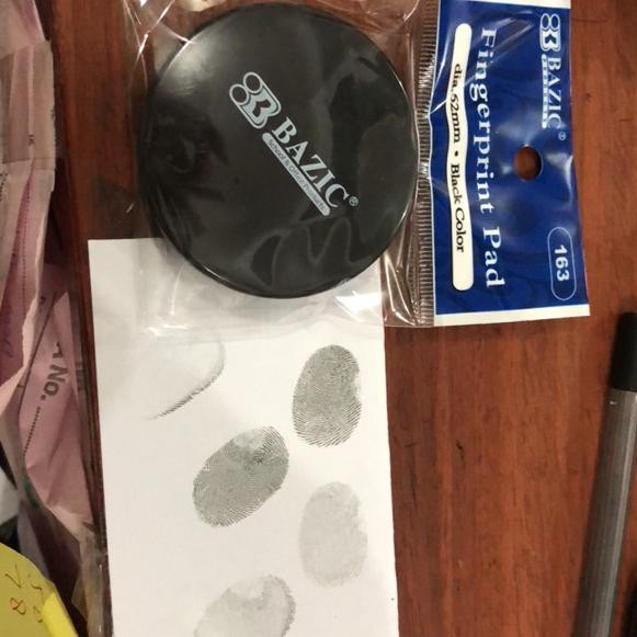 

P3ςR Tinta sidik jari stempel ♠Terbaru