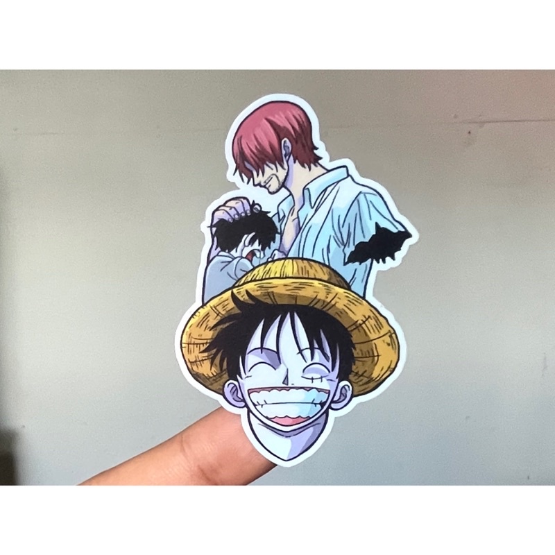 

Stiker Hologram One Piece Luffy