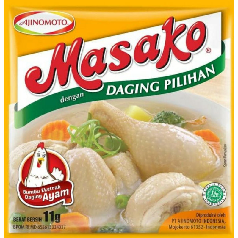 

Masako ayam perenteng isi 12 sachet