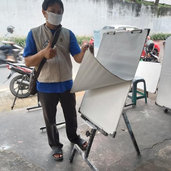 

flipchart dan kertas uk.60 x 90