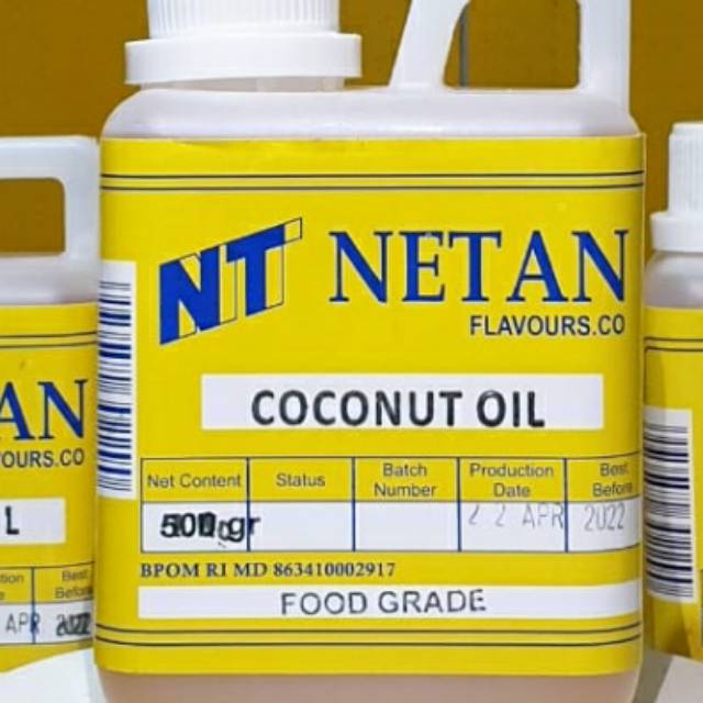 

NETAN COCONUT OIL 500 gram ( vanili )