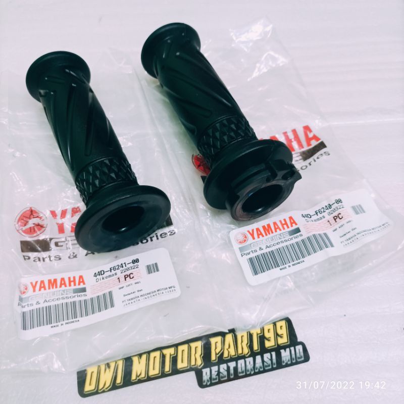 HANFAT GRIP ASSY KANAN KIRI XEON MIO J MIO M3 GT SOUL GT 115 125 ORIGINAL