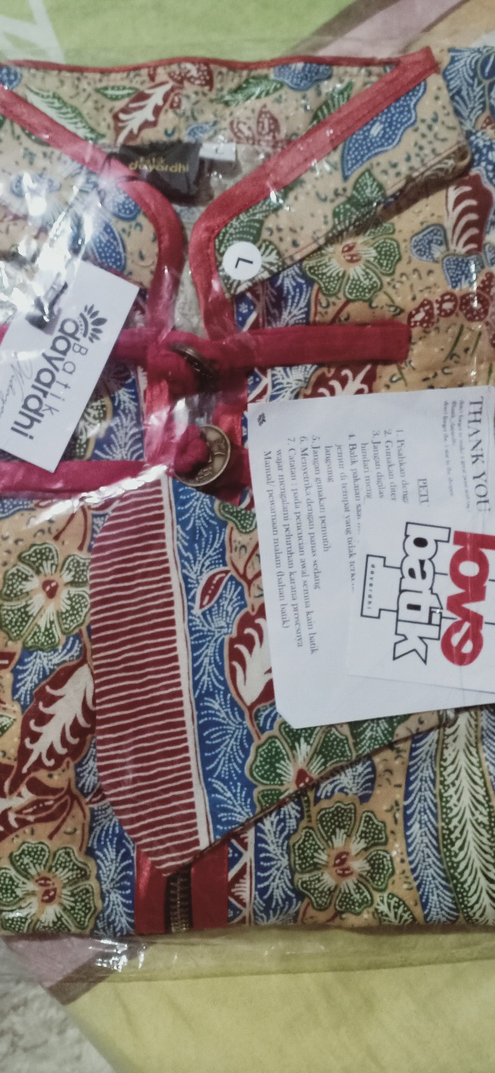 Tunik Batik Tiga Negeri