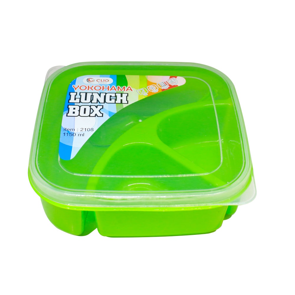 Kotak Makan Lunch Box Clio Yokohama - isi 1 pcs