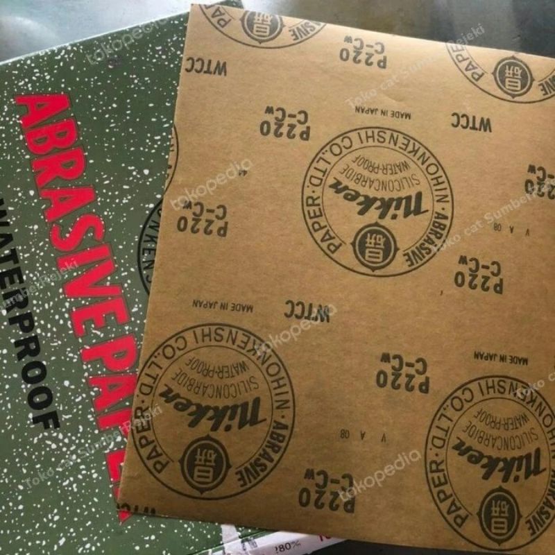 kertas amplas nikken 60, 80, 100, 120 Tahan Air Halus Original
