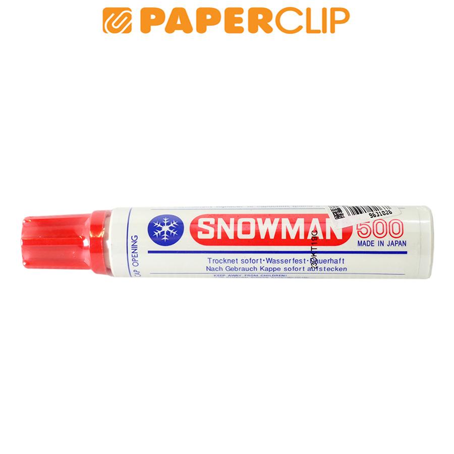 

MARKER SNOWMAN 500 PERMANENT RED