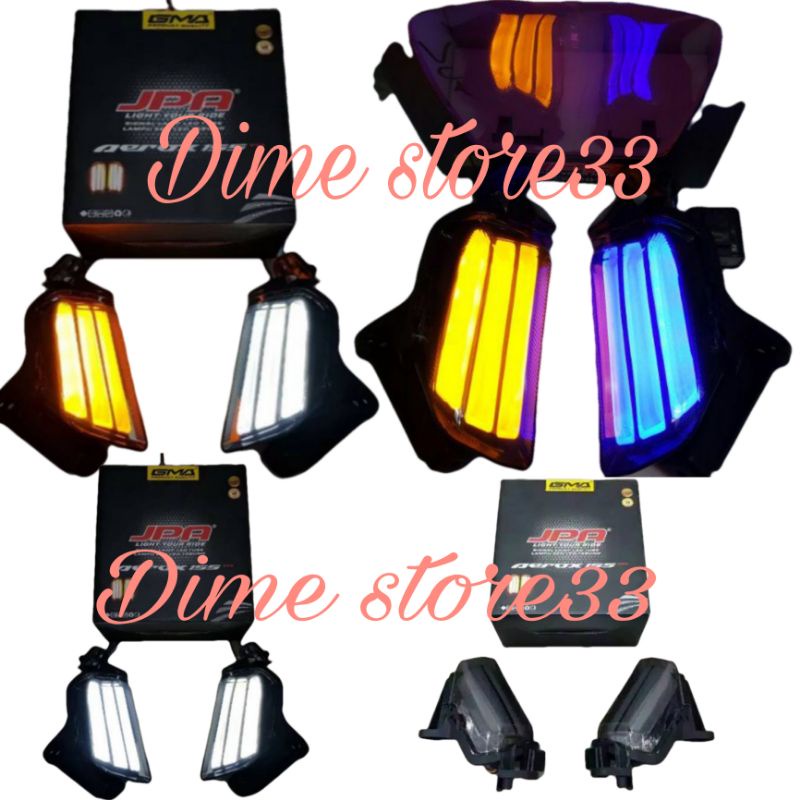 Lampu sen jpa Aerox 155 old / Sen sein depan led Aerox 155 old JPA original 100%