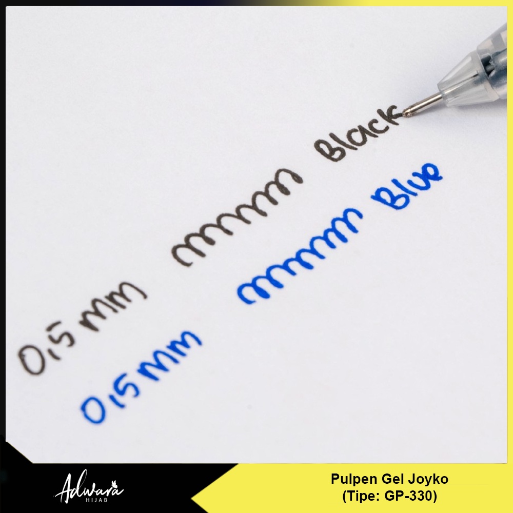 Pulpen Joyko Big Fill Gel GP-330 / Pena Gel Joyko 0.5 mm (Hitam)