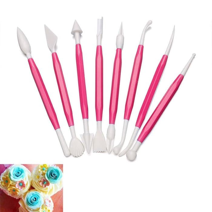 ClayFondant Modelling Tools Set (8pcs)