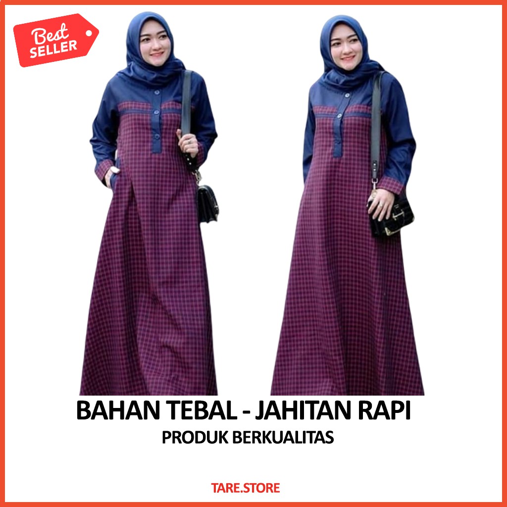 Gamis Wanita Termurah Modis Modern Syari Kekinian  Trendy  