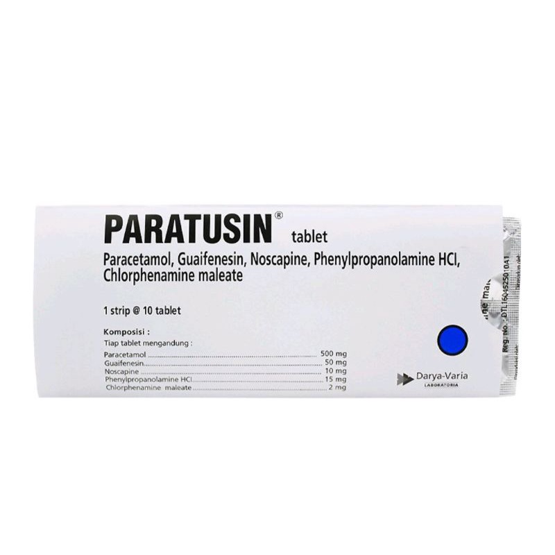 PARATUSIN TABLET @1STRIP @10TABLET