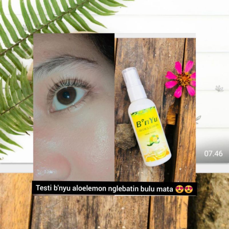 B'NYU Aloelemon hair tonic 60ML