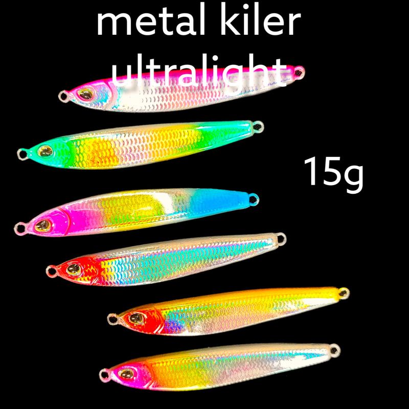 micro jig umpan kiler 15g microjig 15g umpan casting 15g umpan jig 15g metal jig 15g umpan jigging 1