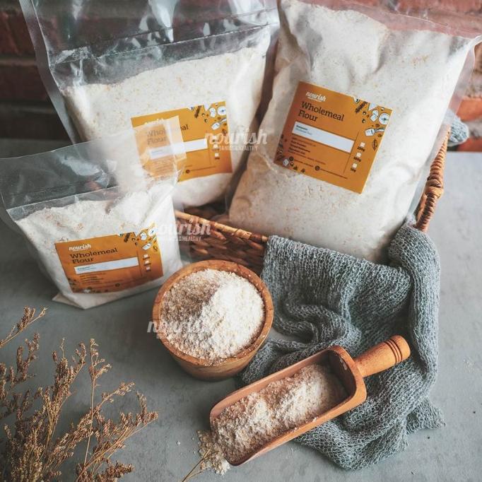 

Whole Wheat Flour / Whole Meal Flour / Tepung Gandum Utuh 250 gr