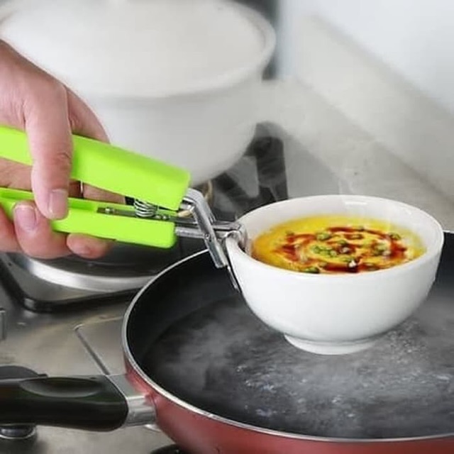 penjepit panci mangkok piring pegangan anti panas ok  good quality