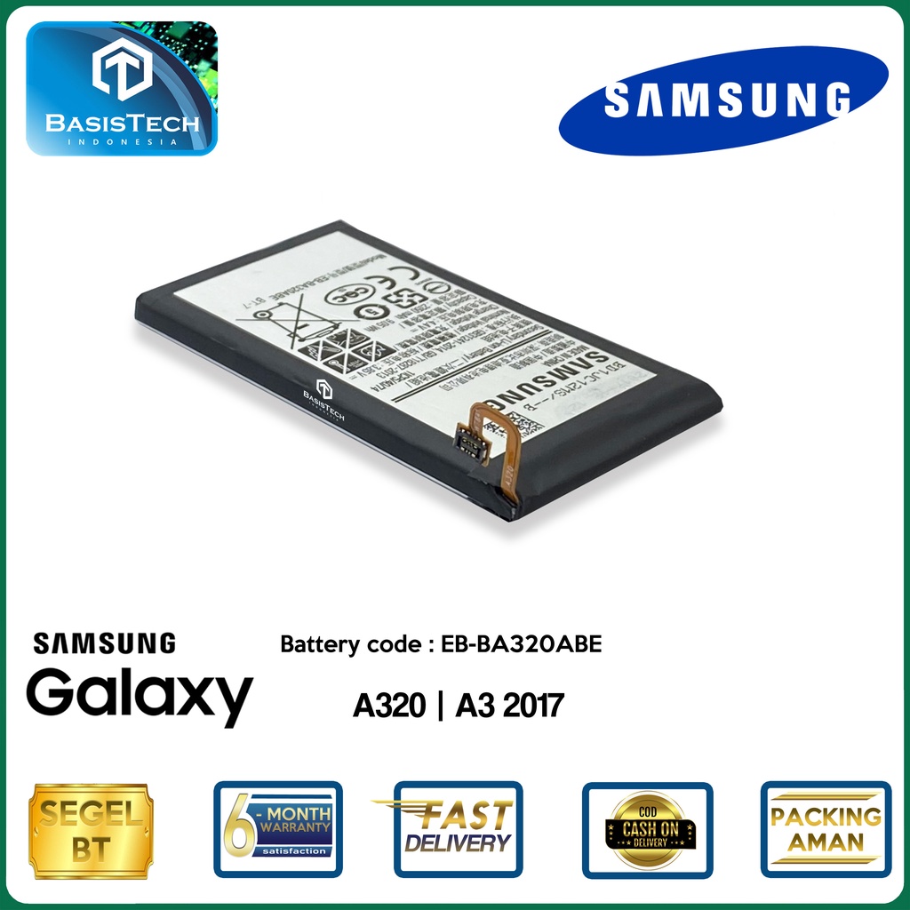 BATERAI SAMSUNG A3 2017 - A320 - EB-BA320ABE - ORI99