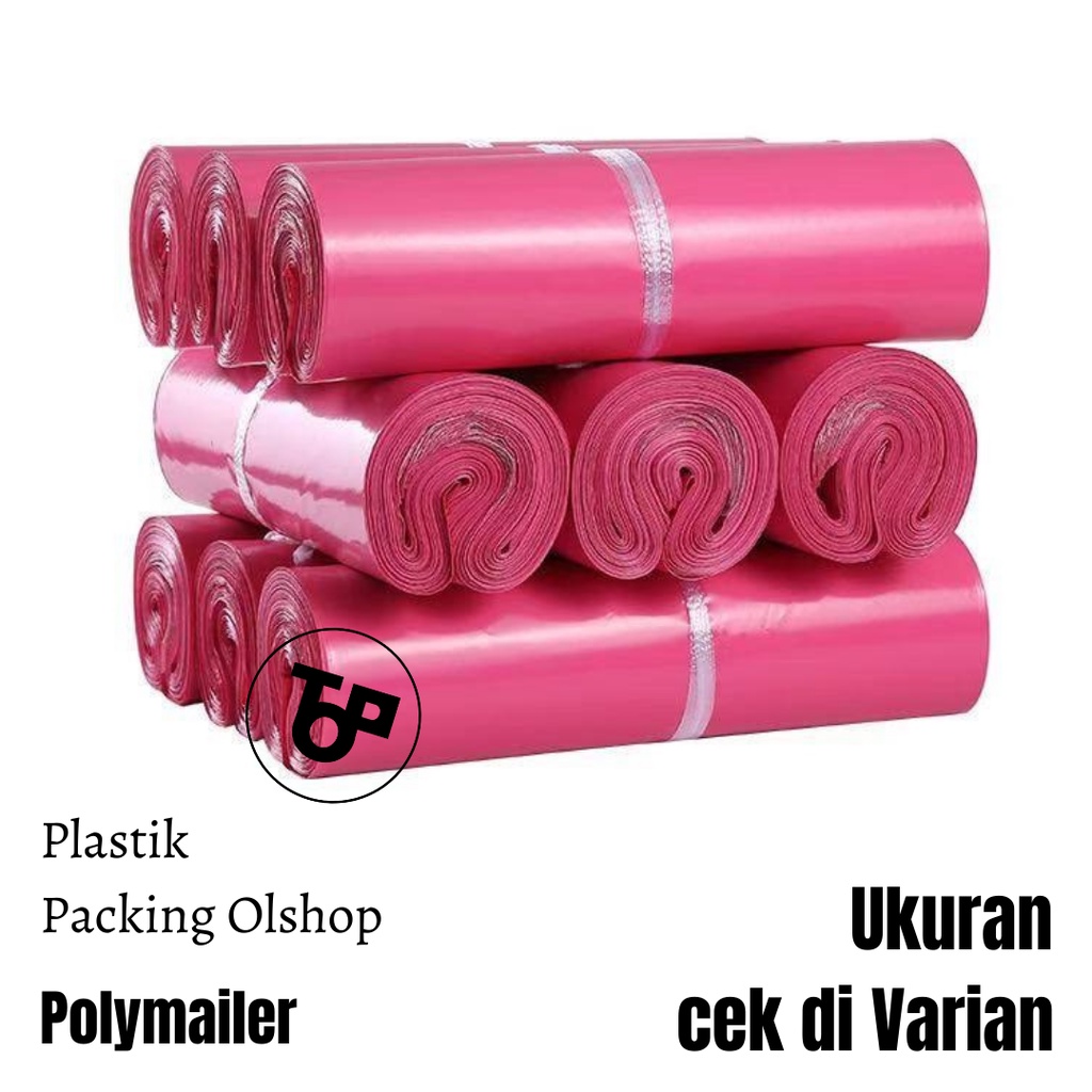 

Plastik Packing Polymailer ROSE PINK Olshop Premium Serbaguna Promo