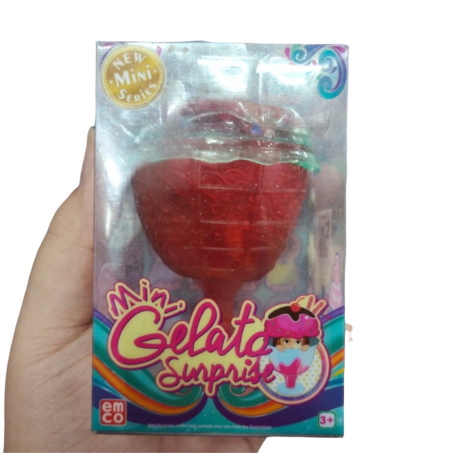 Mainan Boneka Emco Mini Gelato Surprise Audrey - Tinggi 8,5 cm