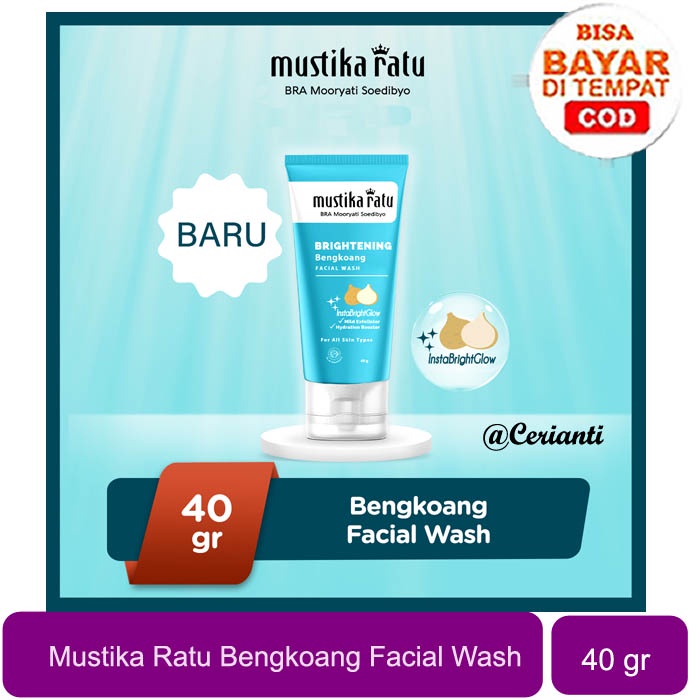 Mustika Ratu Brightening Bengkoang Facial Wash 40 g_Cerianti