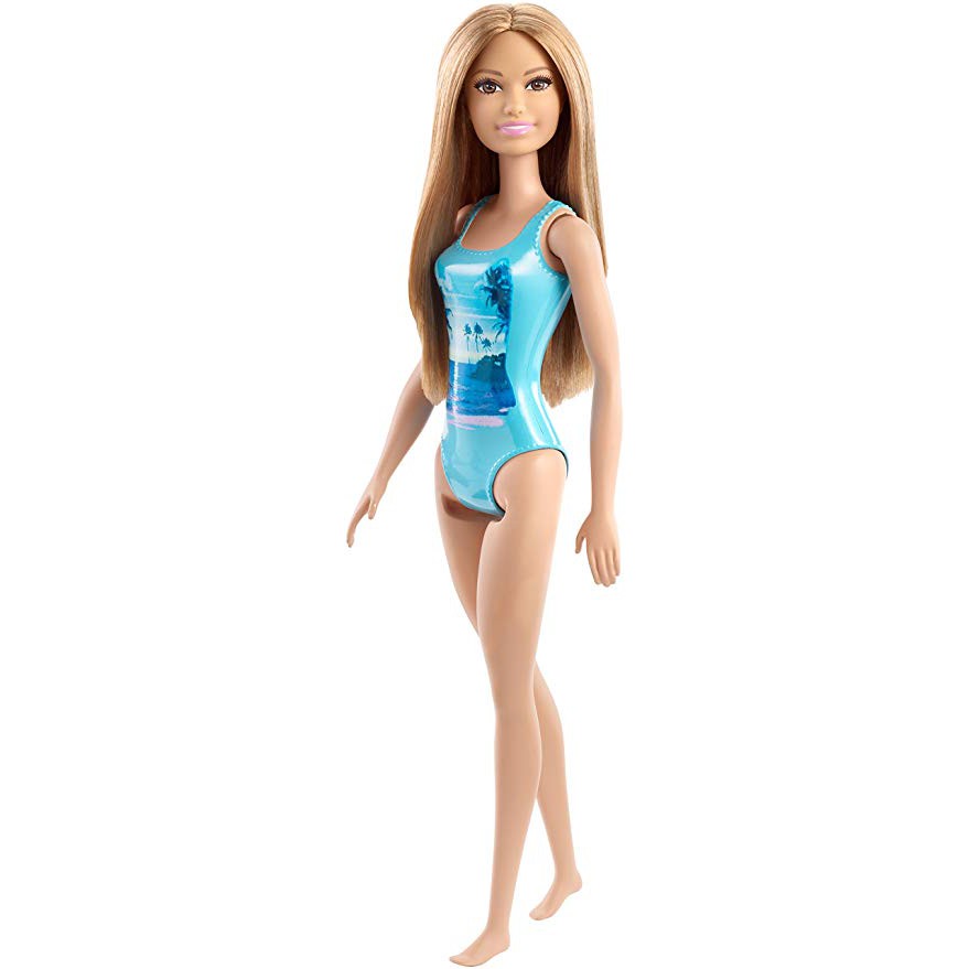 barbie on beach