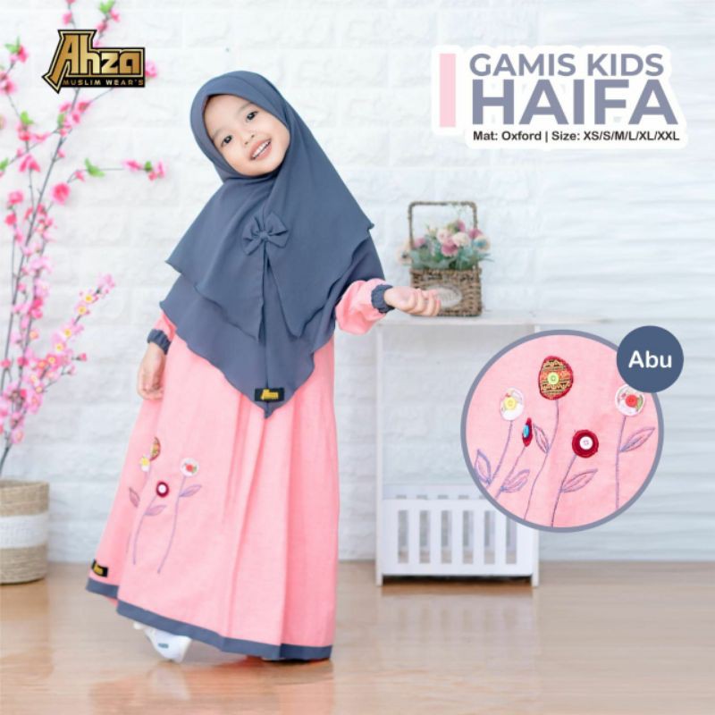 GAMIS ANAK GAMIS KIDS HAIFA ABU BY AHZA