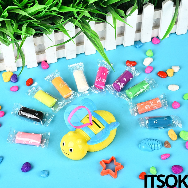 ITSOK Clay Mainan Anak / Mainan Edukasi / Slime Playdough