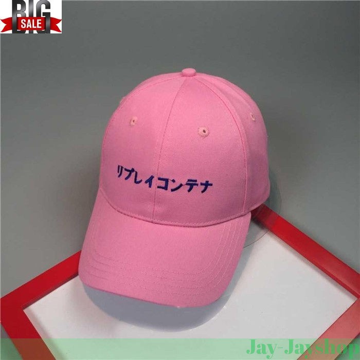 Topi Baseball Japanese Letter Katakana PROMO