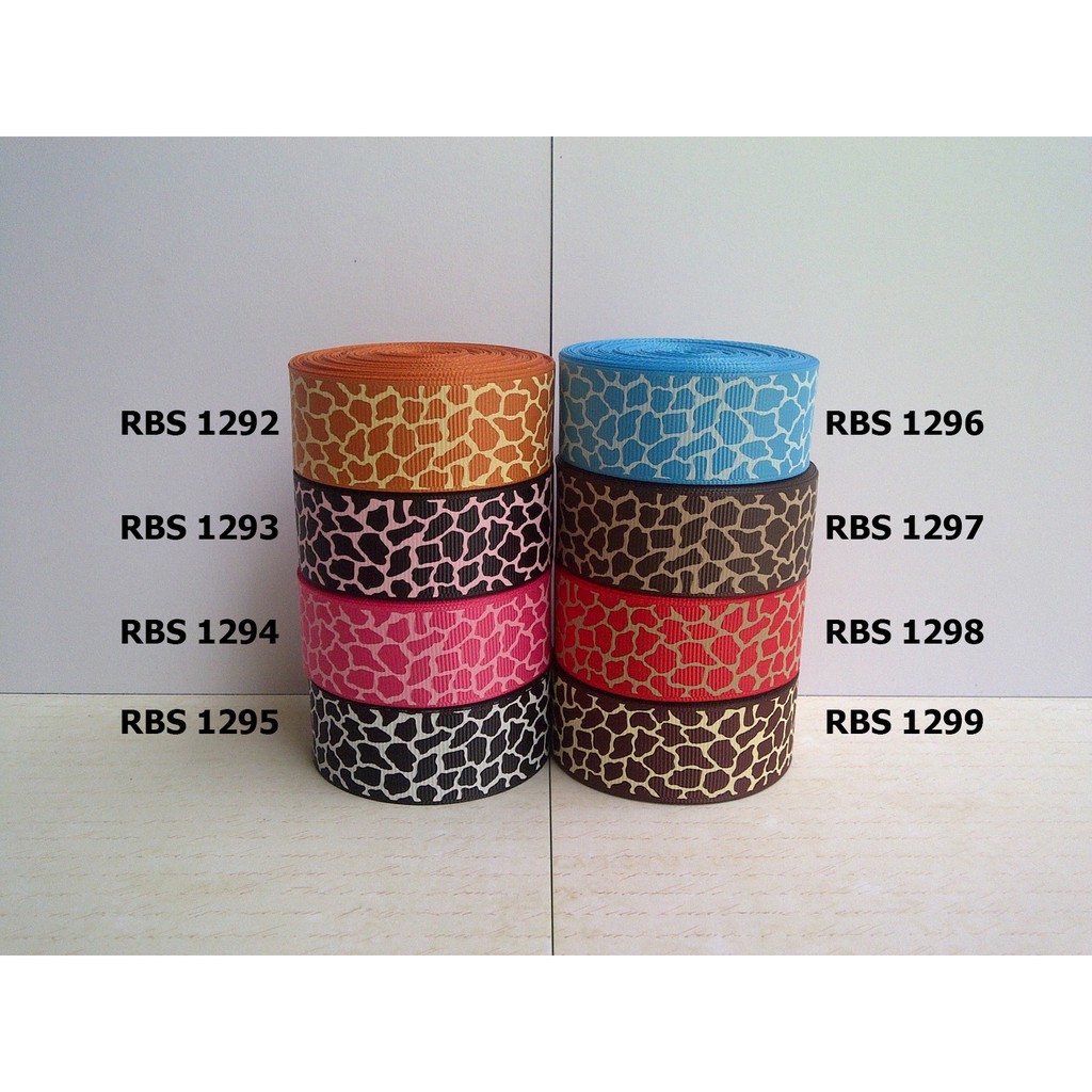 

[10 YARD] PITA GROSGRAIN MOTIF JERAPAH SALE RBS 1292,1293,1294,1295,1296,1297,1298,1299