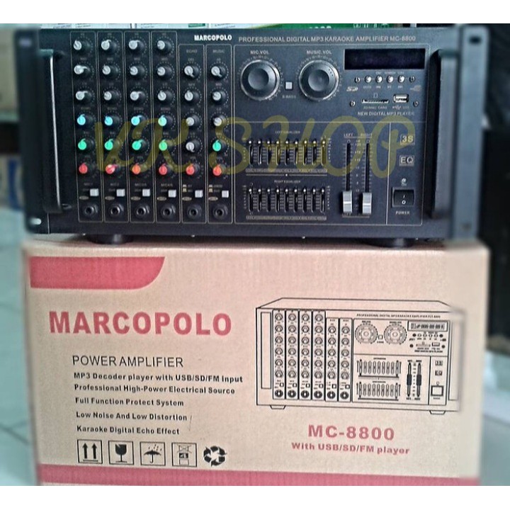 POWER AMPLIFIER MARCOPOLO MC-8800