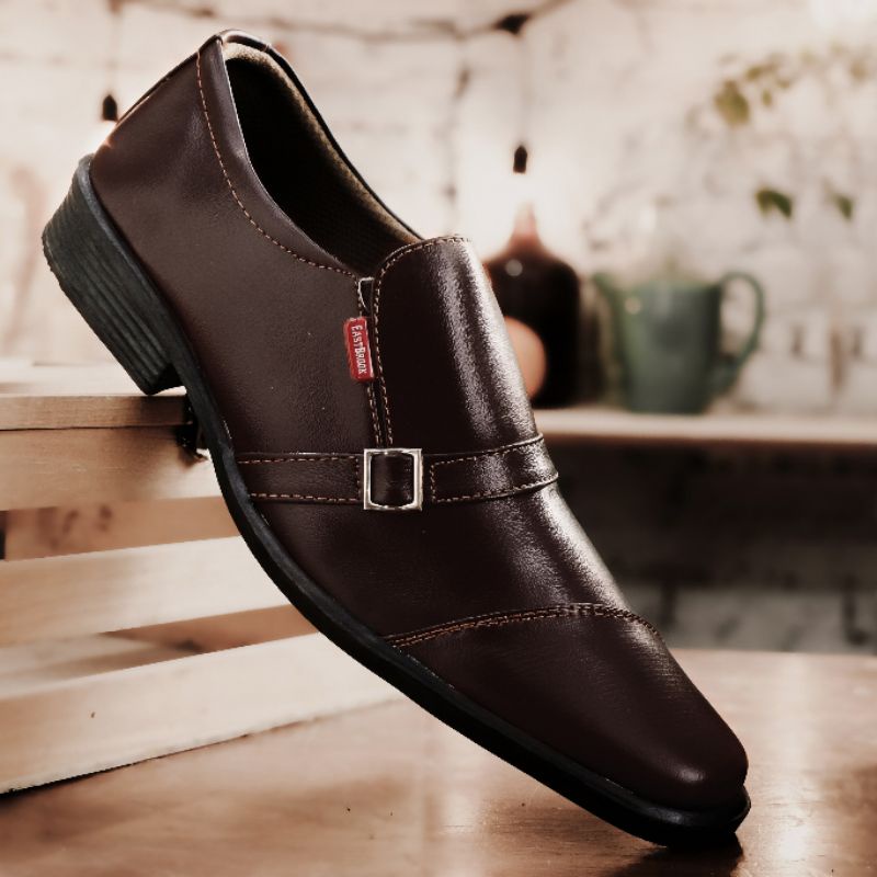 Sepatu Pantofel Pria Pantofel Hitam Pria Sepatu Pantofel Fantopel Kulit Swedian